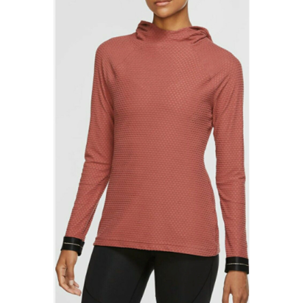 Nike Pro Slim Fit Dri-Fit Icon Clash Hoodie Sweatshirt Size Medium